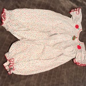 Christmas Smocked Bubble